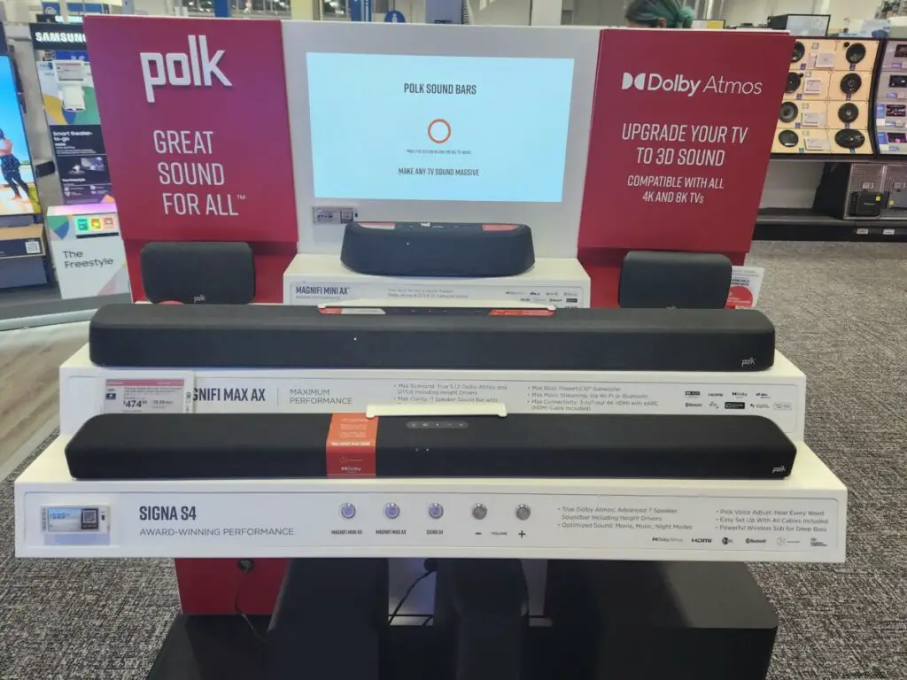 polk-soundbar-display-best-buy