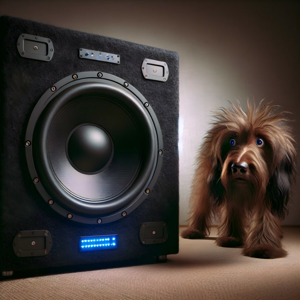 dog-bothered-by-subwoofer